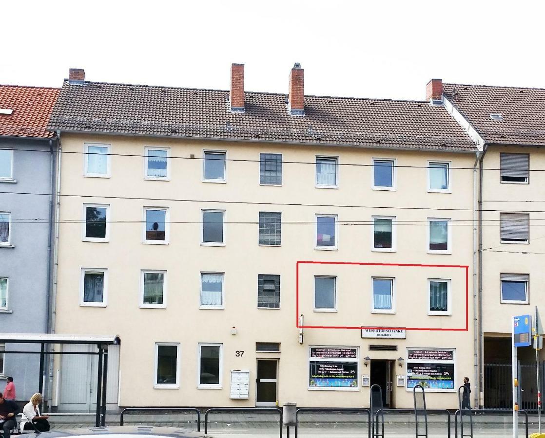 Moderne Ferienwohnung Am Wesertor Kassel Esterno foto